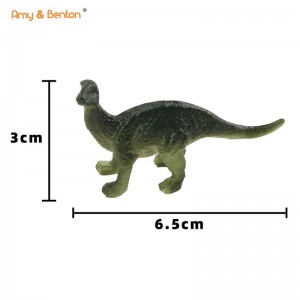 Realistisk leketøy for barn 12-pakning Mini Dinosaur Figur Lekesett for barn Småbarn Bursdag Julepåskegaver