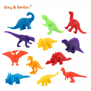 Mini Dinosaur Party Favors Set, Dinosaurs Assorted Dino Party Cupcake Toppers za djecu djevojčice i dječake uzrasta 3-8