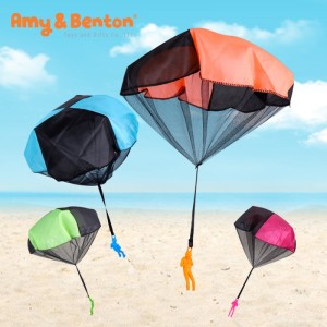 Tangle Free Lahla Parachute Flying Toys Outdoor Bapala Limpho Bakeng sa Bana