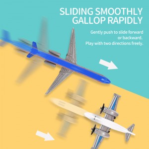 Renkli Uçak Oyuncakları Alaşım Sürgülü Düzlem Çocuk Havacılık Uçağı Seti çocuklar için 3+