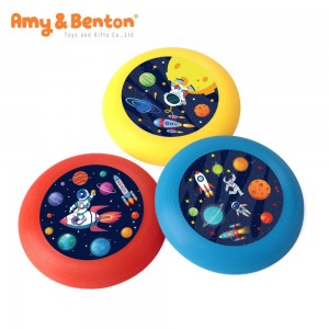 4 Stk Space Tema fan Flying Discs 3 Kleur Beskikber Geskikt foar Outdoor Sports & Games Party Favor Toys en Gifts for Kids