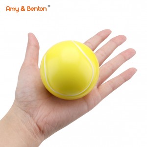 Спортивный мяч из искусственной кожи для стресса, мини-бейсбол, футбол, баскетбол, теннис, игрушки для детей и взрослых