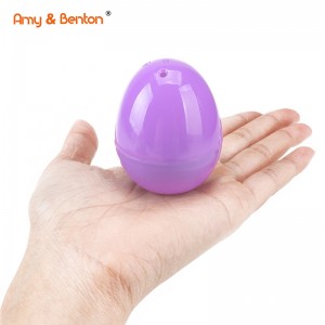 Plastic Children Bright Surprise Easter Egg Box With Small Toy