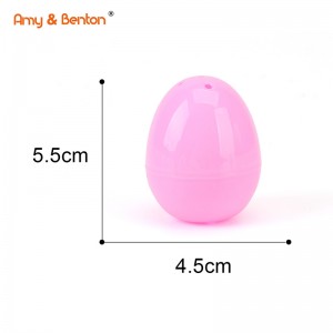 Plastic Children Bright Surprise Easter Egg Box With Small Toy