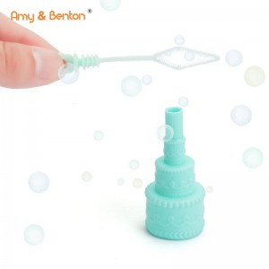 Wedding Bubbles Toys 20ML Bubble Water Wedding Cake Design Bubble Wand for Guests Party Favors