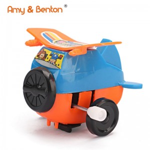 एमी एंड बेंटन पुल बैक एयरप्लेन खिलौने, 2-8 साल के बच्चों के लिए लड़कों के लिए प्लेन प्लेसेट उपहार