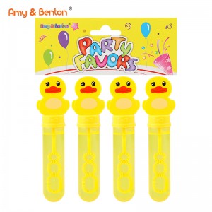 Bubble Party သည် ကလေးများအတွက် အဝါရောင် Duck Bubble Wands အမျိုးအစားစုံ အရုပ်များကို နှစ်သက်သည်