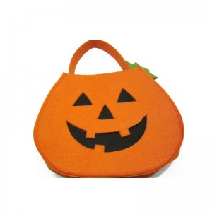 Ẹtan Halloween ti o dara julọ tabi Awọn baagi Itọju Adan Candy Bag Reusable Felt Bag Halloween Party Gifts for Kids