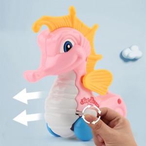 12 csomag Óraműves, felhúzható hippocampus játékok Goody Bag töltőanyag