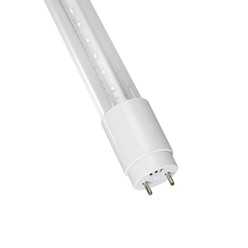 Vidrio Blanco frío Emc 9W 8000K 130Lm / W Tubo de luz de alto lumen E8 Tubo de vidrio LED súper brillante T8