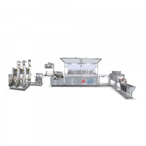 AC-12G High speed Automatic 10 Blade Paper Straw Making Machine With Auto Paper Connection