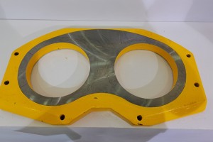 Putzmeister brilleslitasjeplate S-ventil