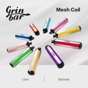 2022 Pinakabag-o nga Hot Popular Disposable Vape Pen Electronic Cigarette 5000 Puffs Pod Mesh Coil Vape