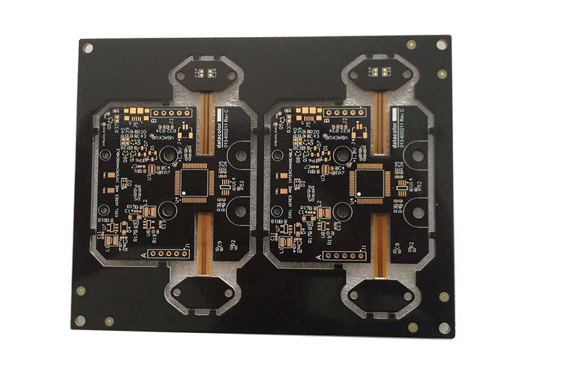 Sensore Industril 4 strati PCB rigidu è flex cù 2oz di rame Image Featured