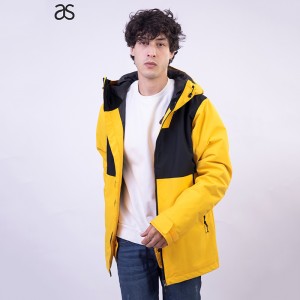 Wholesale China Leisure Mens Factories Pricelist - Hooded Fashion Winter Outdoor Snow Coats Waterproof Jacket Men Outwear  – Annecy Studio