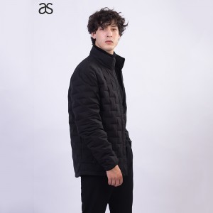 Mens Winter Casual windbreaker Jacket Puffer Down Heat seal outwear