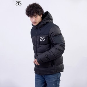 Mens Winter Parka Jacket Warm Cotton padded outwear casual windbreaker Quilted coats