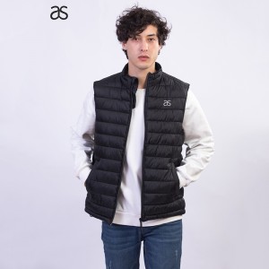Wholesale China Quilted Parka Factories Pricelist - Woven Padded Vest Winter Outwear Quilted Gilet For Mens  – Annecy Studio