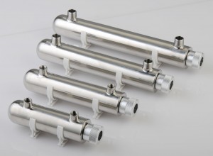 UV 11W 0.5GPM water treatment system uvc filter 304 stainless steel drinking water filter