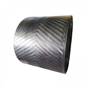 Annilte SBR rubber EP 100/150/200/300 حزام ناقل مسطح أسود حزام ناقل مطاطي مقاوم للبرودة / مقاومة للأحماض والقلويات