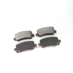 D2044 Chinese Auto Spare Parts with Ceramic Rear Disc Brake Pads for HYUNDAI 0 986 AB3 132