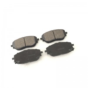 D2065 Chinese Auto Spare Parts with Front Disc Brake Pads for TOYOTA 04465-F4010