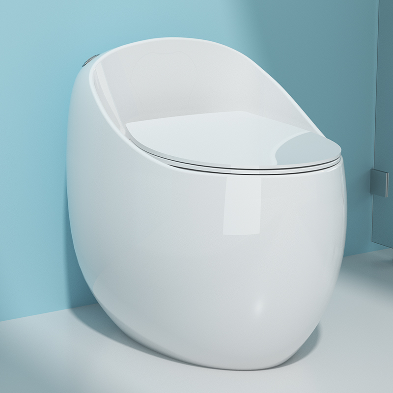 Тоалетна с квадратно яйце Керамична тоалетна за баня с къс резервоар