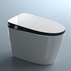 Inteligentná toaleta s keramickým senzorom pre domácnosť z jedného kusu