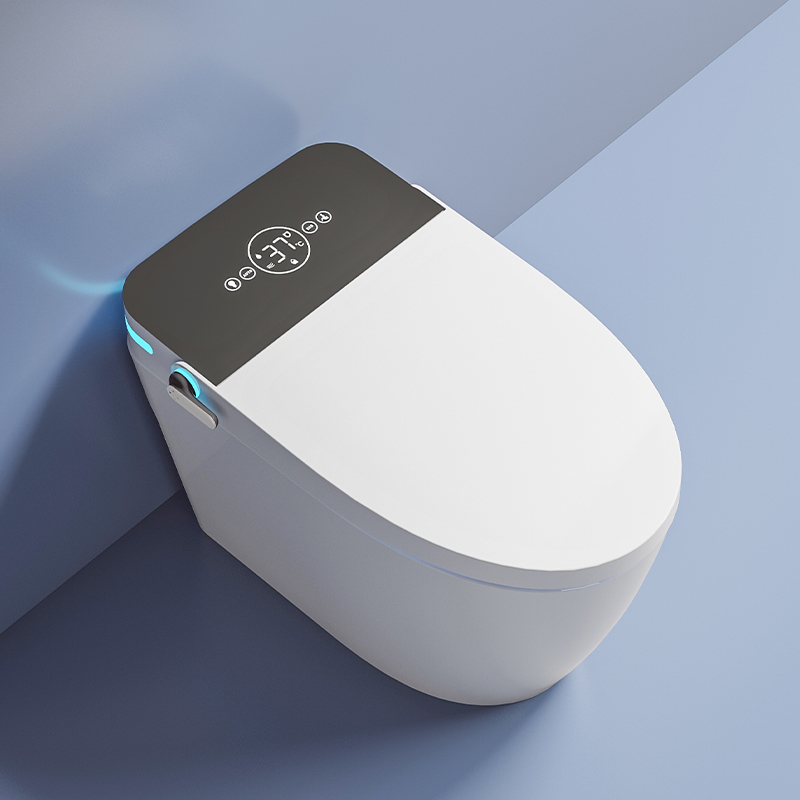 कलर स्मार्ट इलेक्ट्रिक डब्ल्यूसी इंटेलिजेंट वॉशरूम सिरेमिक कमोड टॉयलेट