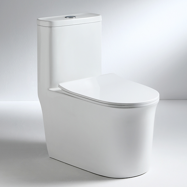 Nejnovější wc koupelnová mísa WC keramika jednodílná commode blanche sanitární keramika WC