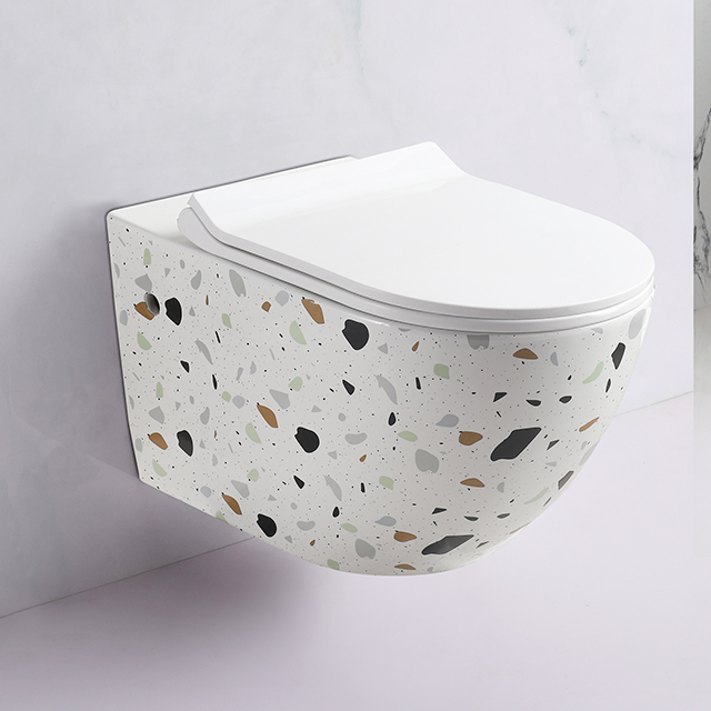 Suspendu Design Kupaonica WC WC Proizvođači Montaža za ugradnju u zid p Sifon Mramorni zidni WC