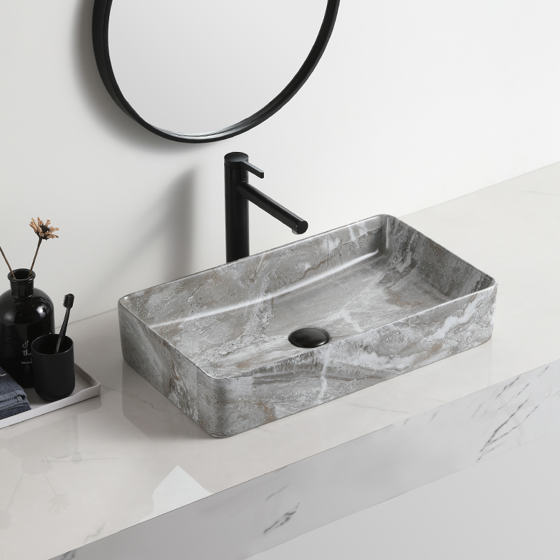 counter izlietne marmora raksts pielāgota vannas istabas izlietne
