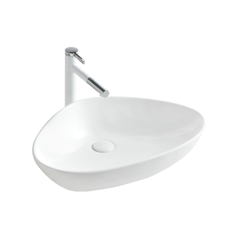 Labākā dizaina trīsstūra izlietnes izlietne uz galda virsmas vannas istabas tualetes keramikas trauku izlietne