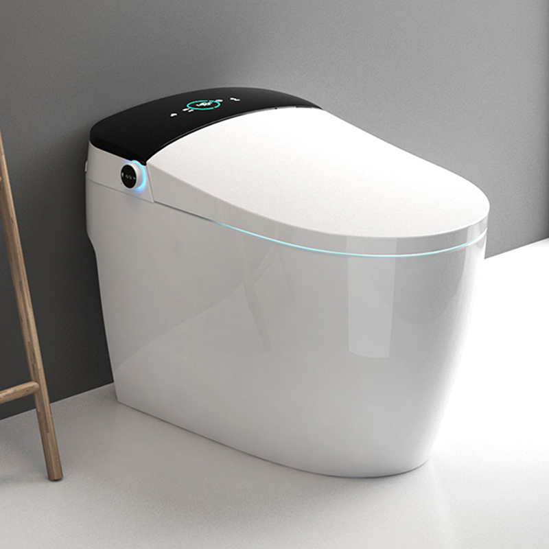 Toeram-pisakafoanana tsara indrindra amin'ny trano fandroana Smart Toilet Intelligent Electric Wc Sanitary Ware Washroom Toilette Ceramic Commode