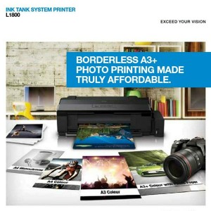 Borderless A3+ Size Epson L1800 Photo Ink Tank Inkjet Printer111