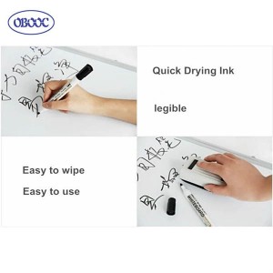 Dry Erase Refillable Whiteboard Marker Tënt fir Schoul, Büro, Pen Factory