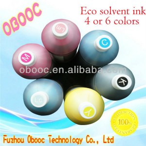 Miljövänlig Eco Solvent bläck för Roland Muthoh Mimaki Epson Wide Format Inkjet Printer