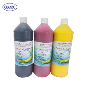 Pigment Ink rau Epson / Mimaki / Roland / Mutoh / Canon / HP Inkjet Tshuab Luam Ntawv