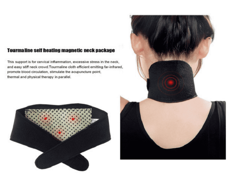Zariadenia Aofeite na samozahrievaciu masáž krku na úľavu od bolesti