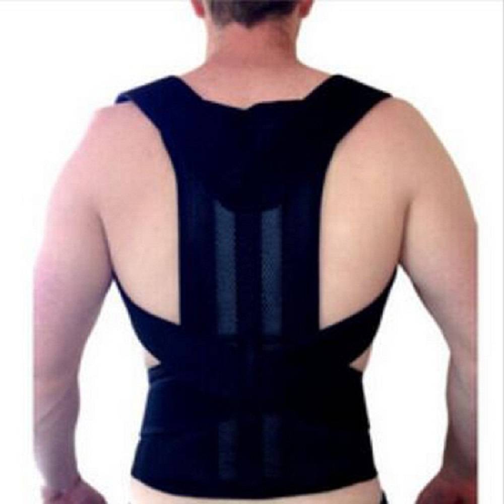 Back posture corrector shoulder support brace belt