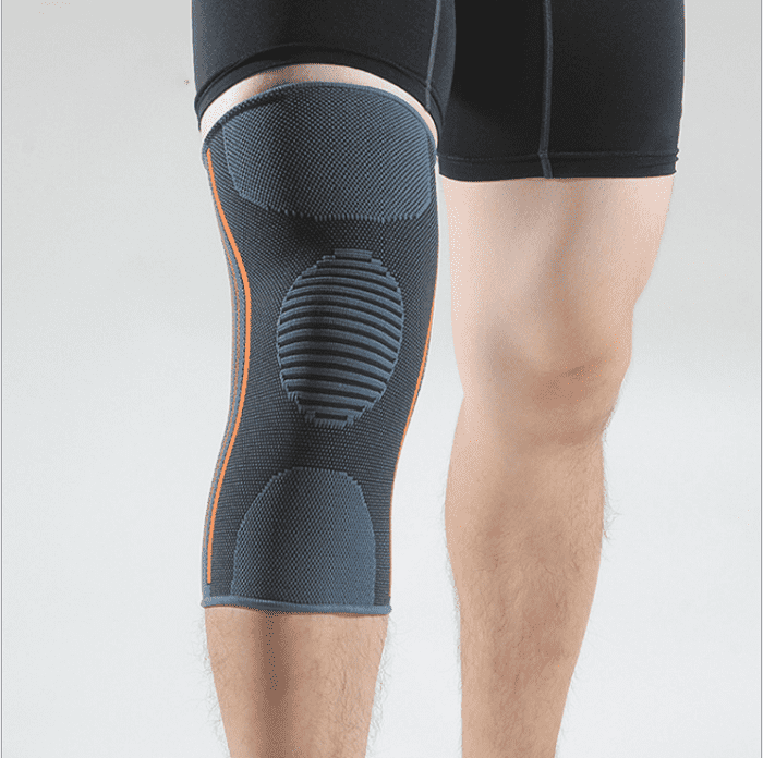 Opaska na kolano, niestandardowe logo Wysoka elastyczna sportowa kompresja na kolano
