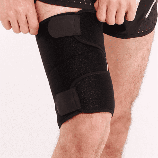 Thigh Support Brace,Customized Logo Adjustable Sports Thigh Support Brace