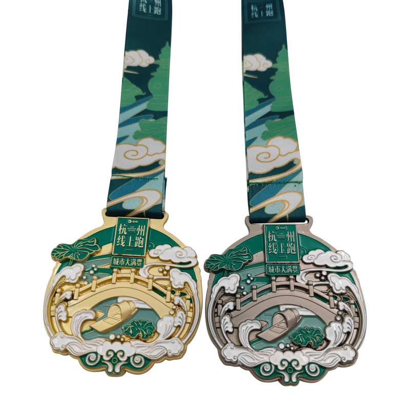Kişiselleştirilmiş her türlü maraton bitirici madalyası