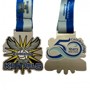 Personalized Die Struck Runner Medals for Race