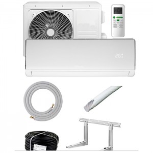 R32 entona -20 ℃ DC Inverter Air Conditioner amin'ny tsena Eoropeana.