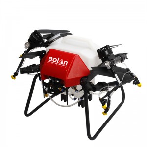 4-восевы надзейны сельскагаспадарчы апырсквальнік Drone з дыстанцыйным кіраваннем сельскагаспадарчы беспілотны апырсквальнік 22 літра Drone