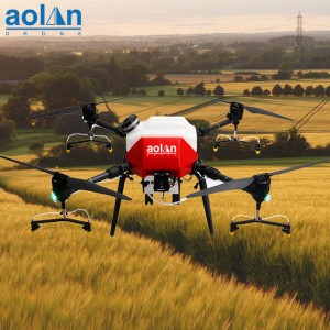 Agricultural Spraying Drone 22 Litres 22kg rau Cov qoob loo Sprayer Drone