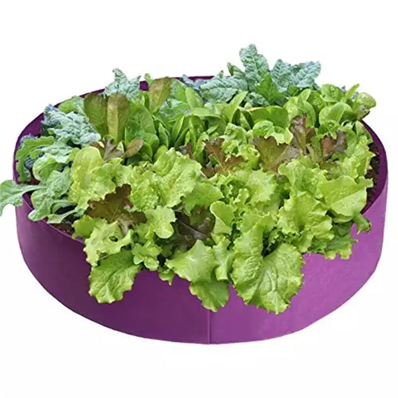 Utendørs hage polyester filt vokse vanntett barnehage potter container for grønnsaker