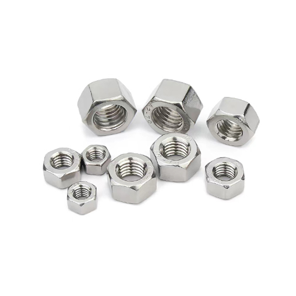 Stainless hlau Thickened Hexagon Nut