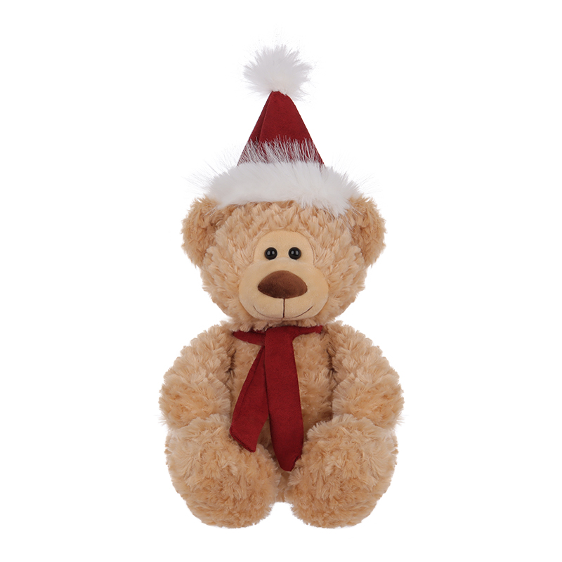 Damasco cordeiro natal bege teddy pelúcia animal macio brinquedos de pelúcia
